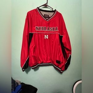 Nebraska cornhuskers, Colosseum windbreaker size large